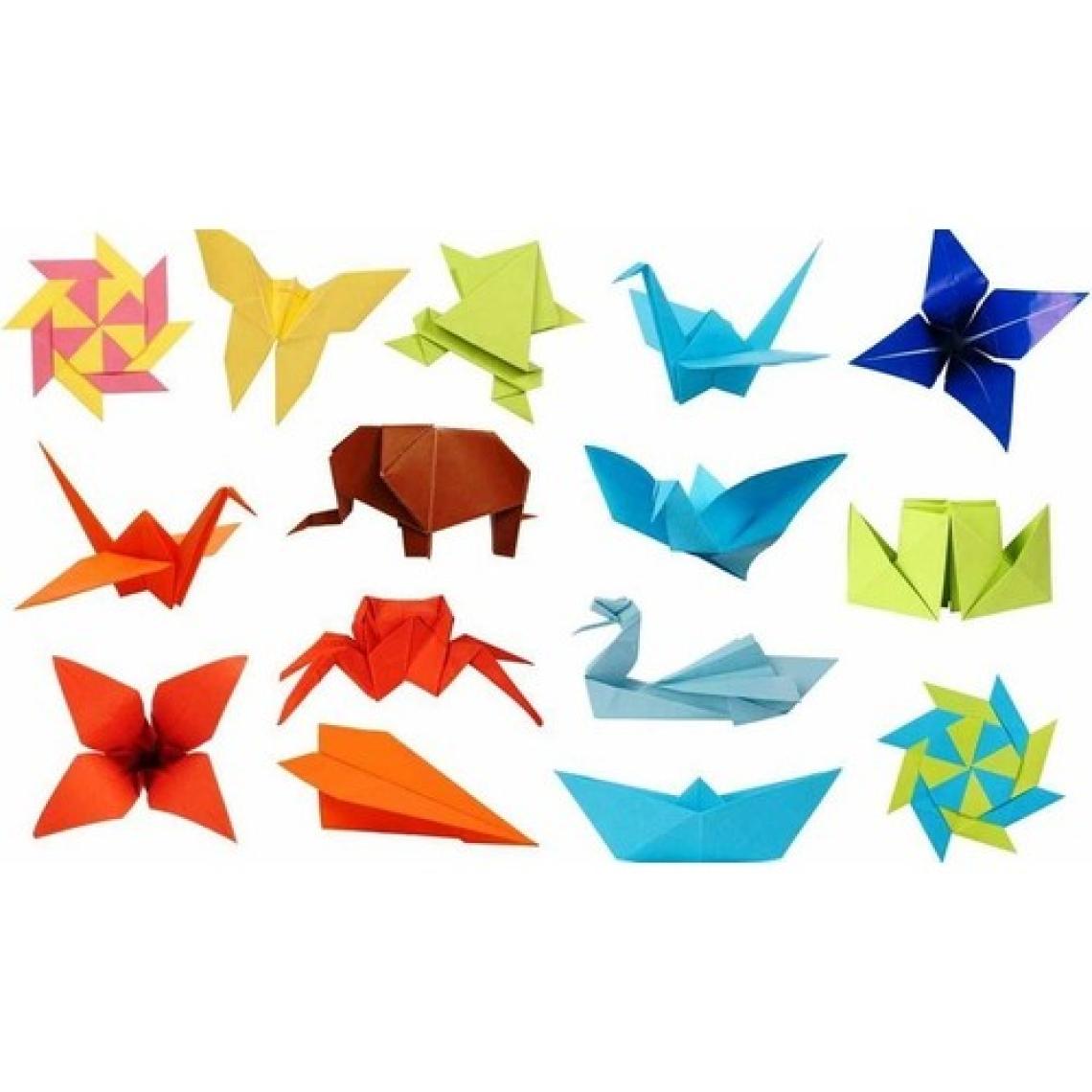 Hayal Origami Kağıdı - Sade Renkli Origami Seti