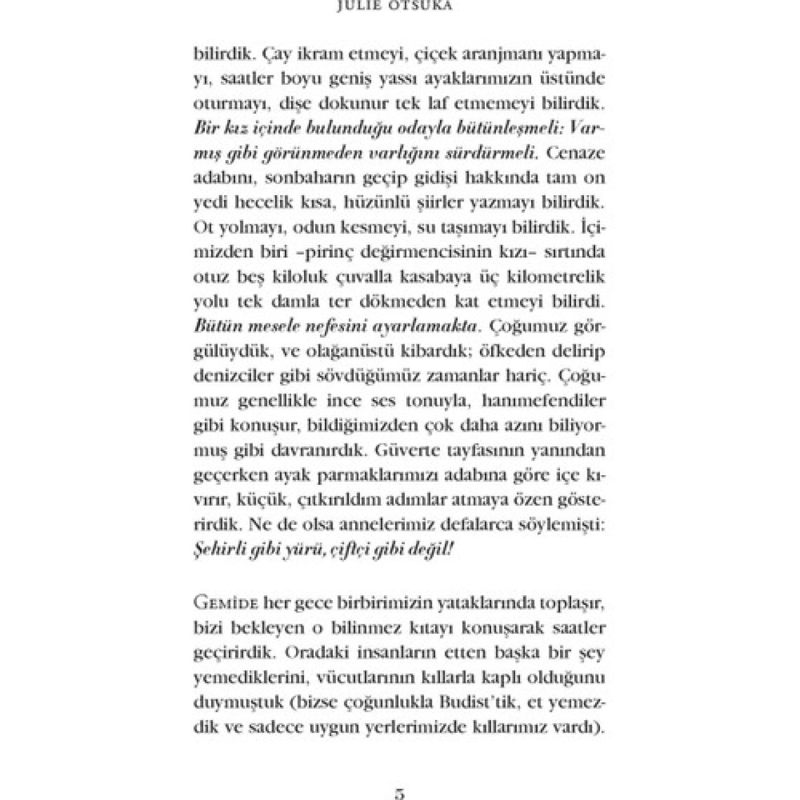 Tavan Arasındaki Buda - Julie Otsuka