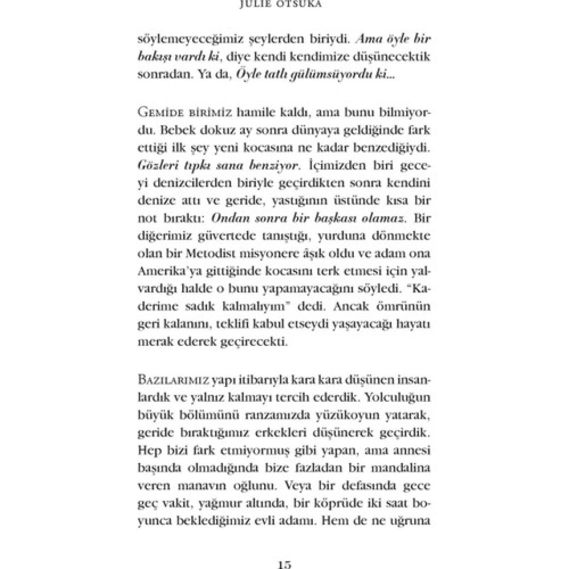 Tavan Arasındaki Buda - Julie Otsuka