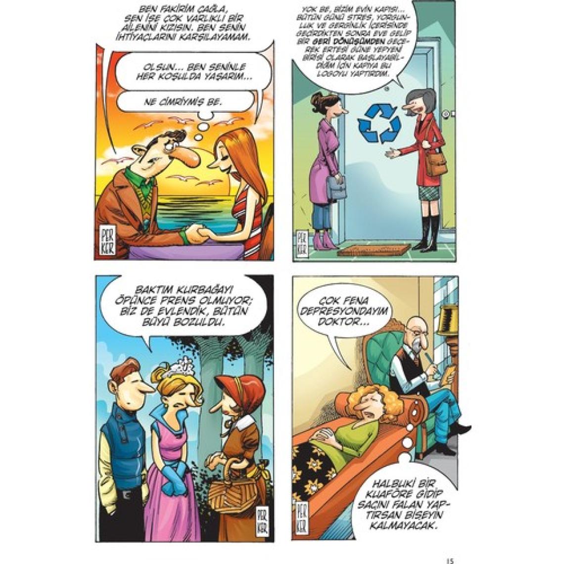 Ölmeden Önce Gülmeniz Gereken 1000 Karikatür - M. K. Perker