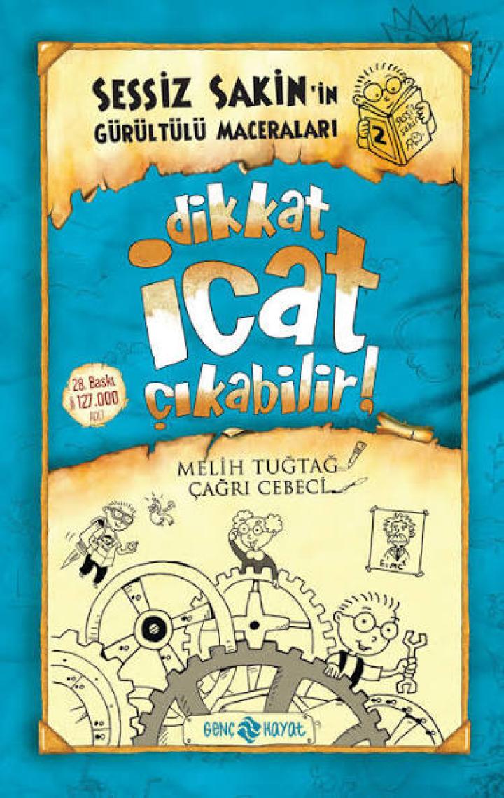 Dikkat Icat Çıkabilir! - Sessiz Sakin’in Gürültülü Maceraları 2 - Karton Kapak
