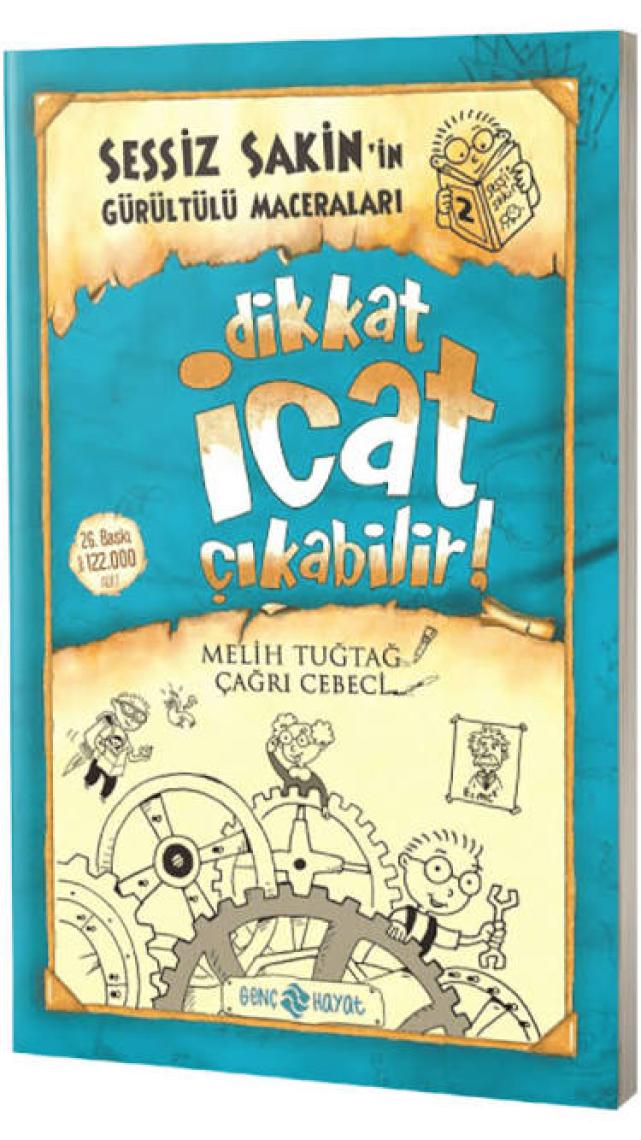 Dikkat Icat Çıkabilir! - Sessiz Sakin’in Gürültülü Maceraları 2 - Karton Kapak