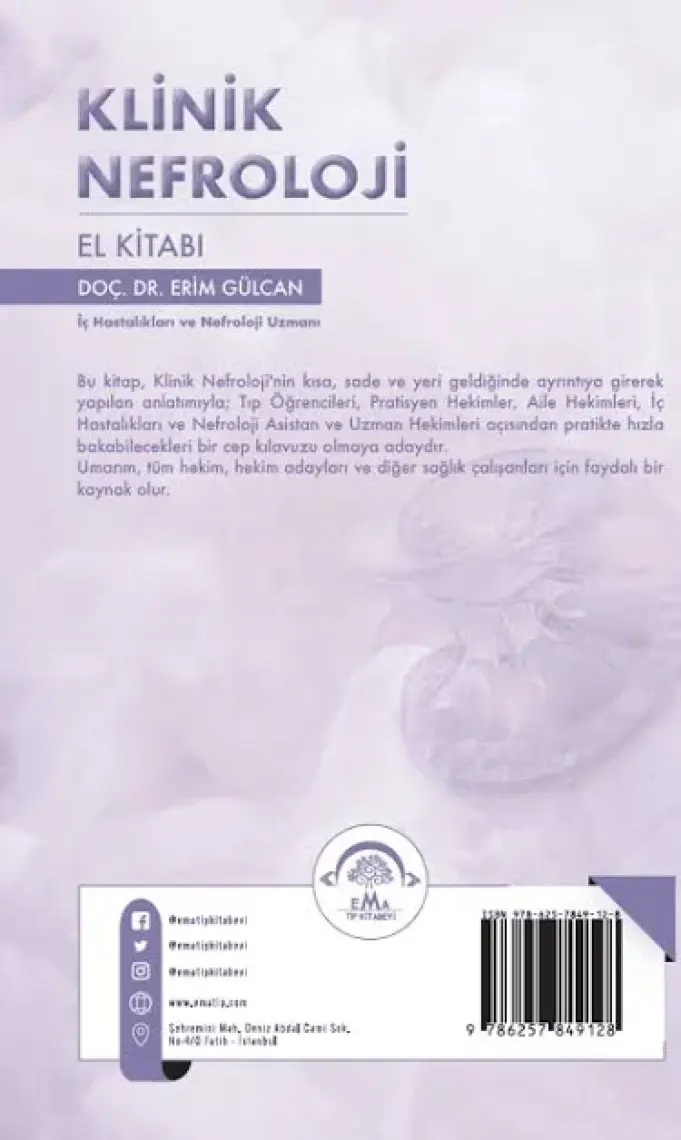 Klinik Nefroloji El Kitabı - Erim Gülcan