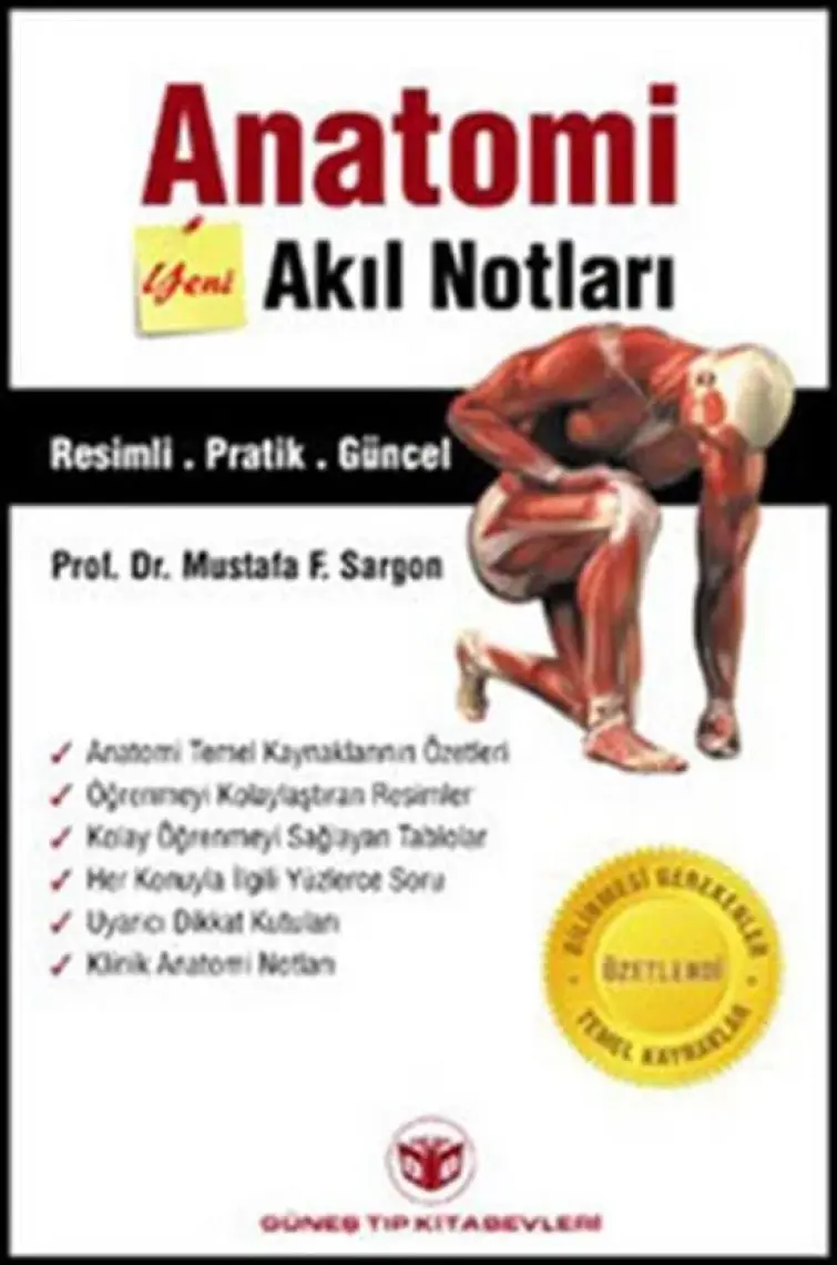 Anatomi Akıl Notları - Güncel 2. Baskı