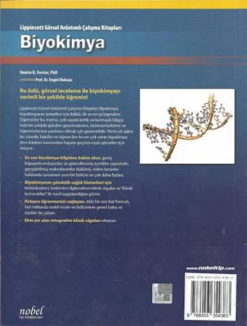 Lippincott Biyokimya: Görsel Anlatımlı Çalışma Kitapları -Denise R. Ferrier