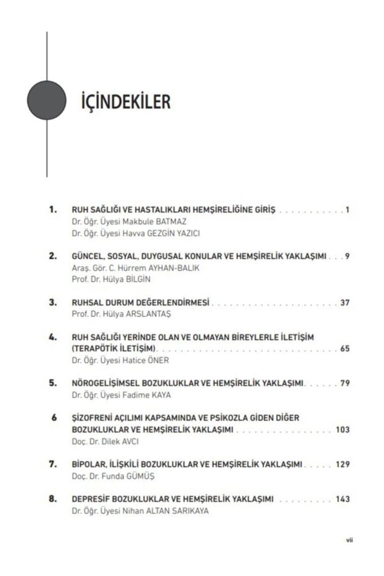 Ruh Sağlığı ve Hastalıkları Hemşireliği - Makbule Batmaz - Havva Gezgin Yazıcı