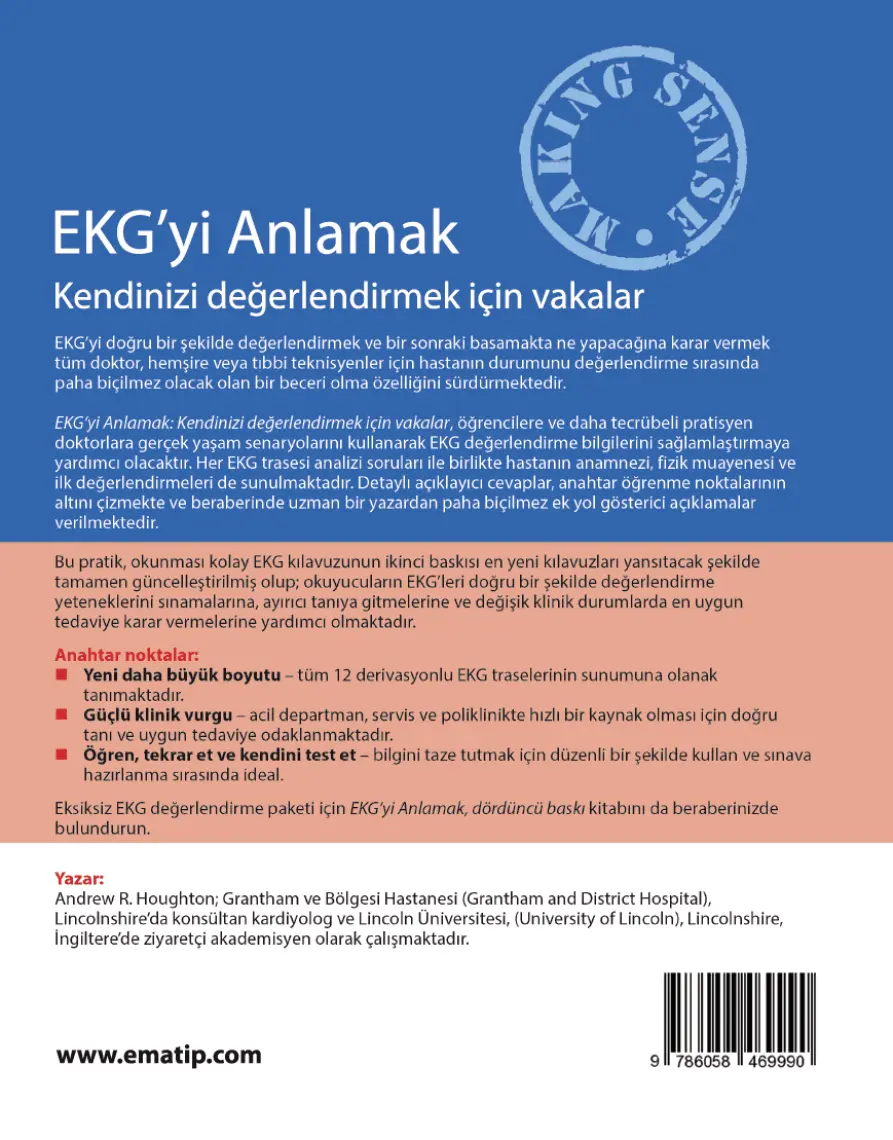 Ekg'yi Anlamak-Kendinizi Değerlendirmek Için Vakalar - Andrew R. Houghton