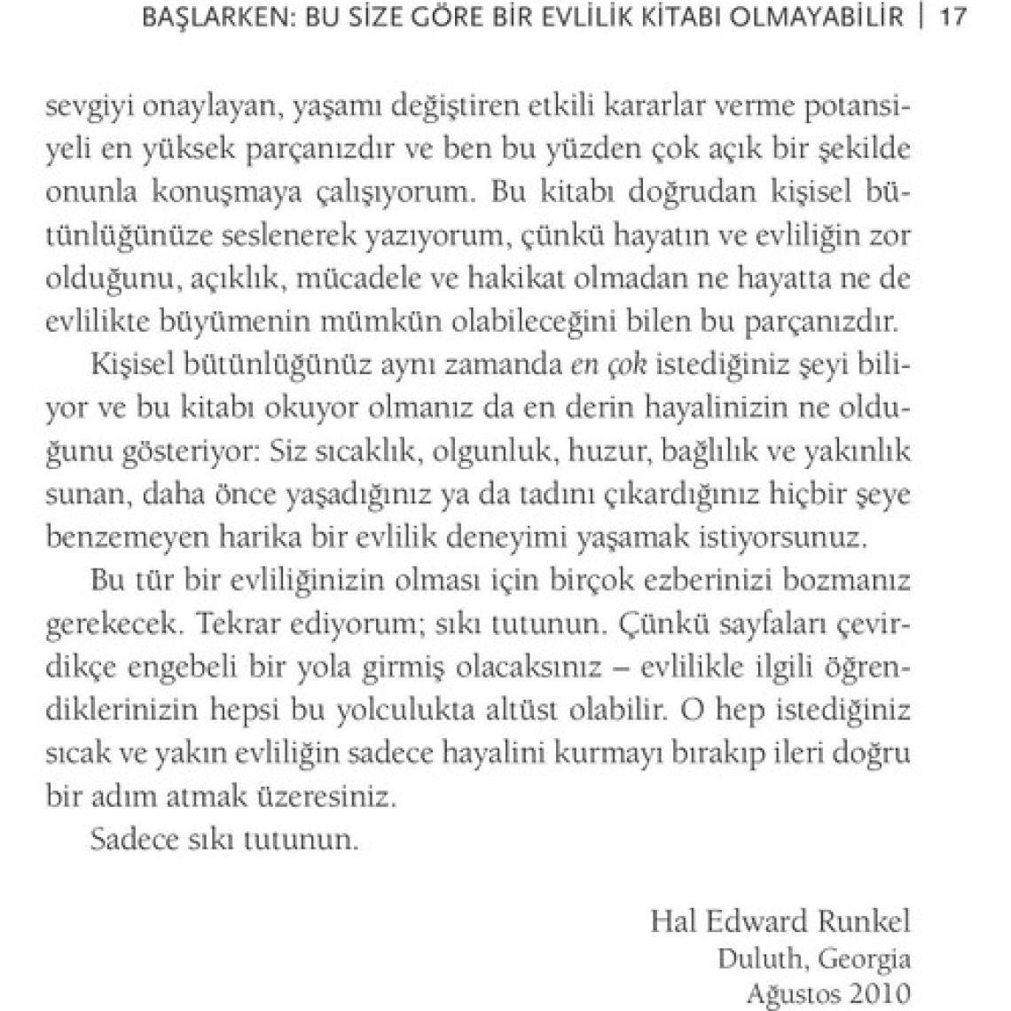 Bağırmayan Karı Koca Olmak - Hal Edward Runkel - Jenny Runkel