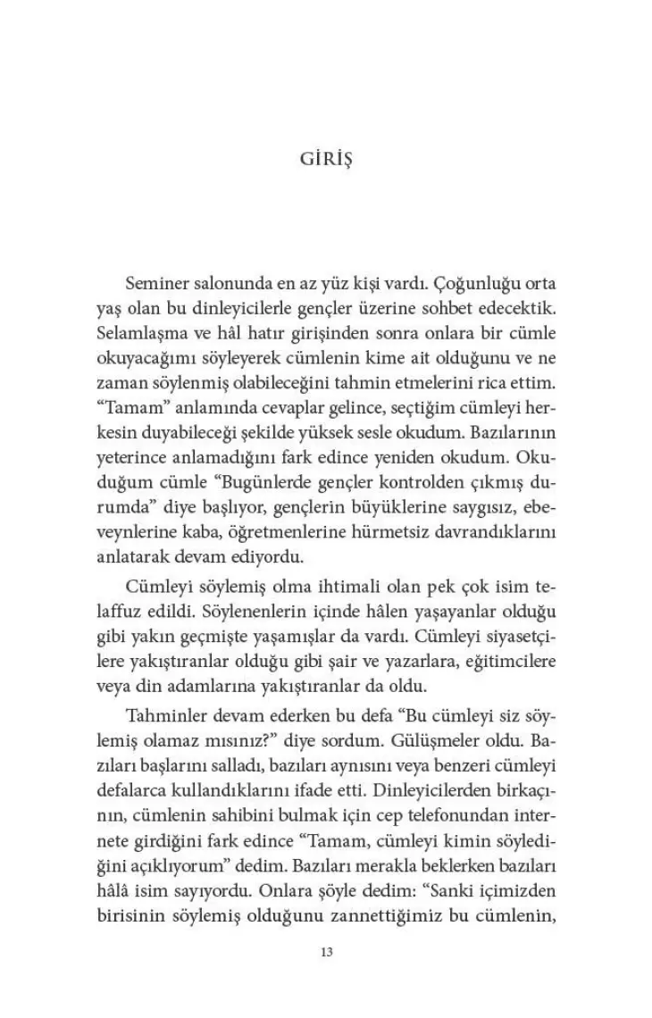 N’apsak Bu Gençleri? - Gençlerle Ilgili Ön Yargıların Analizi -  Erol Erdoğan
