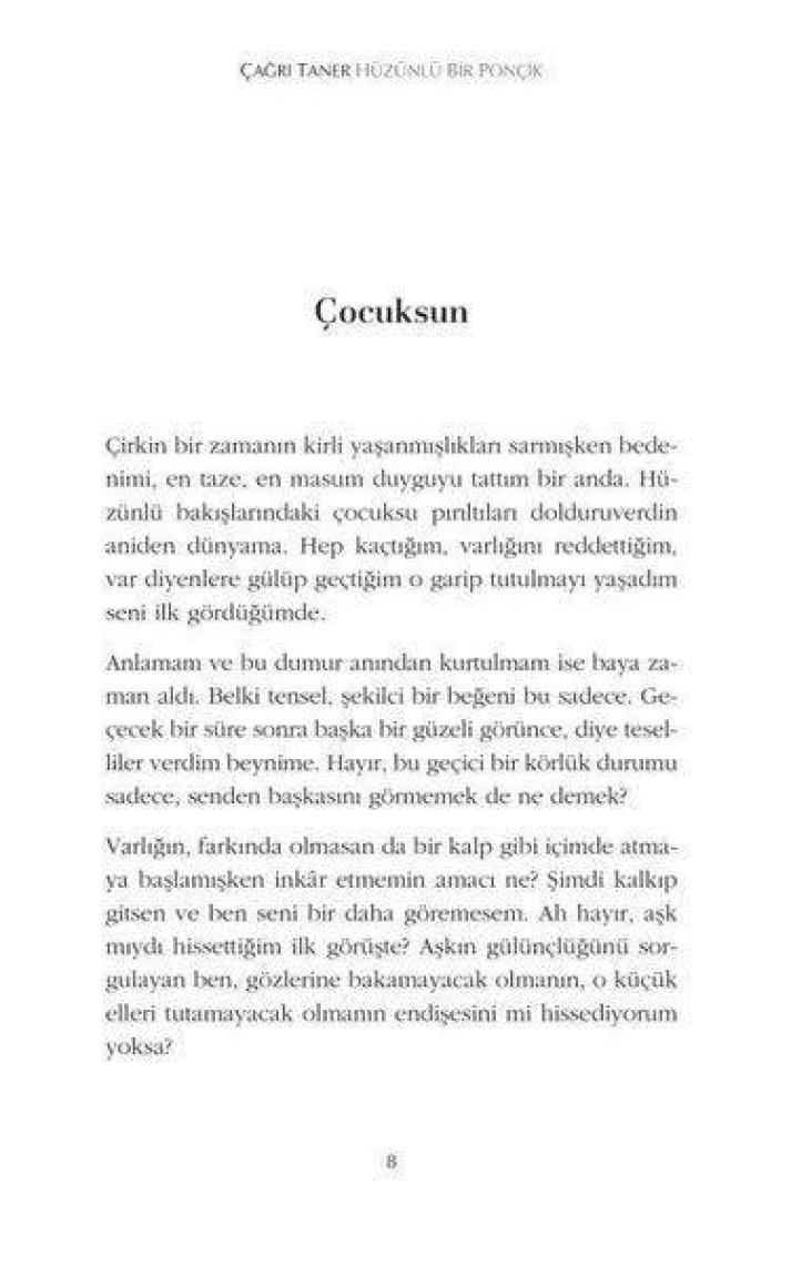 Hüzünlü Bir Ponçik - Çağrı Taner