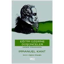 Eğitim Üzerine Düşünceler - Immanuel Kant