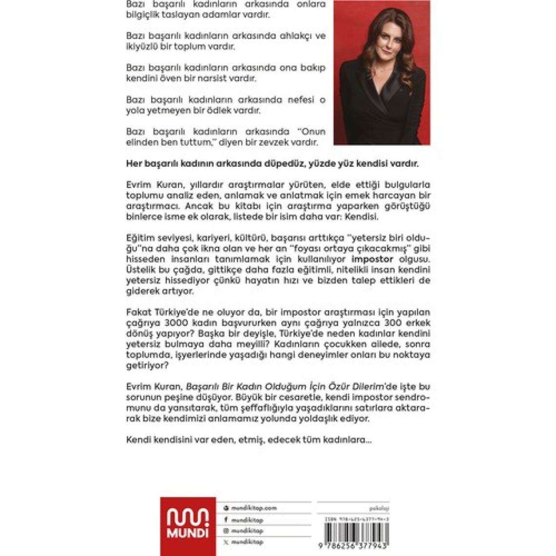 Başarılı Bir Kadın Olduğum İçin Özür Dilerim - Evrim Kuran
