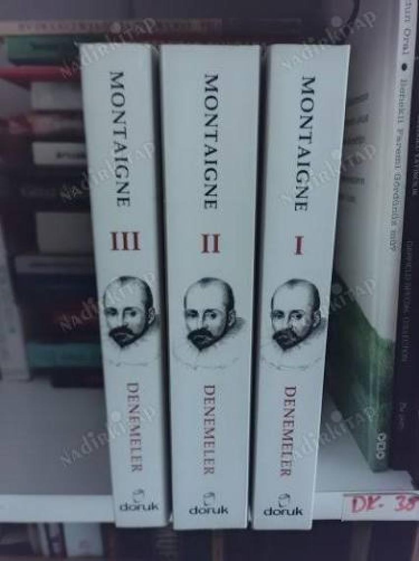 Denemeler - 3 Cilt Tam metin - Michel de Montaigne