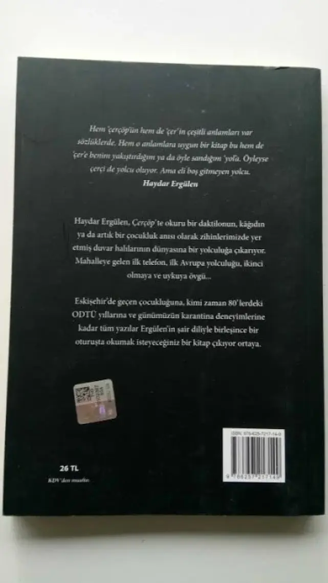 Çerçöp - Haydar Ergülen