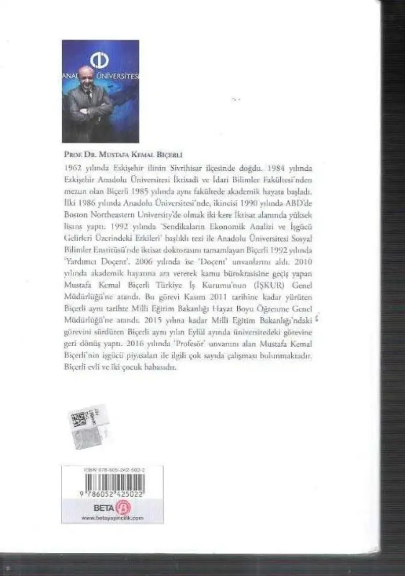 Çalışma Ekonomisi - M. Kemal Biçerli