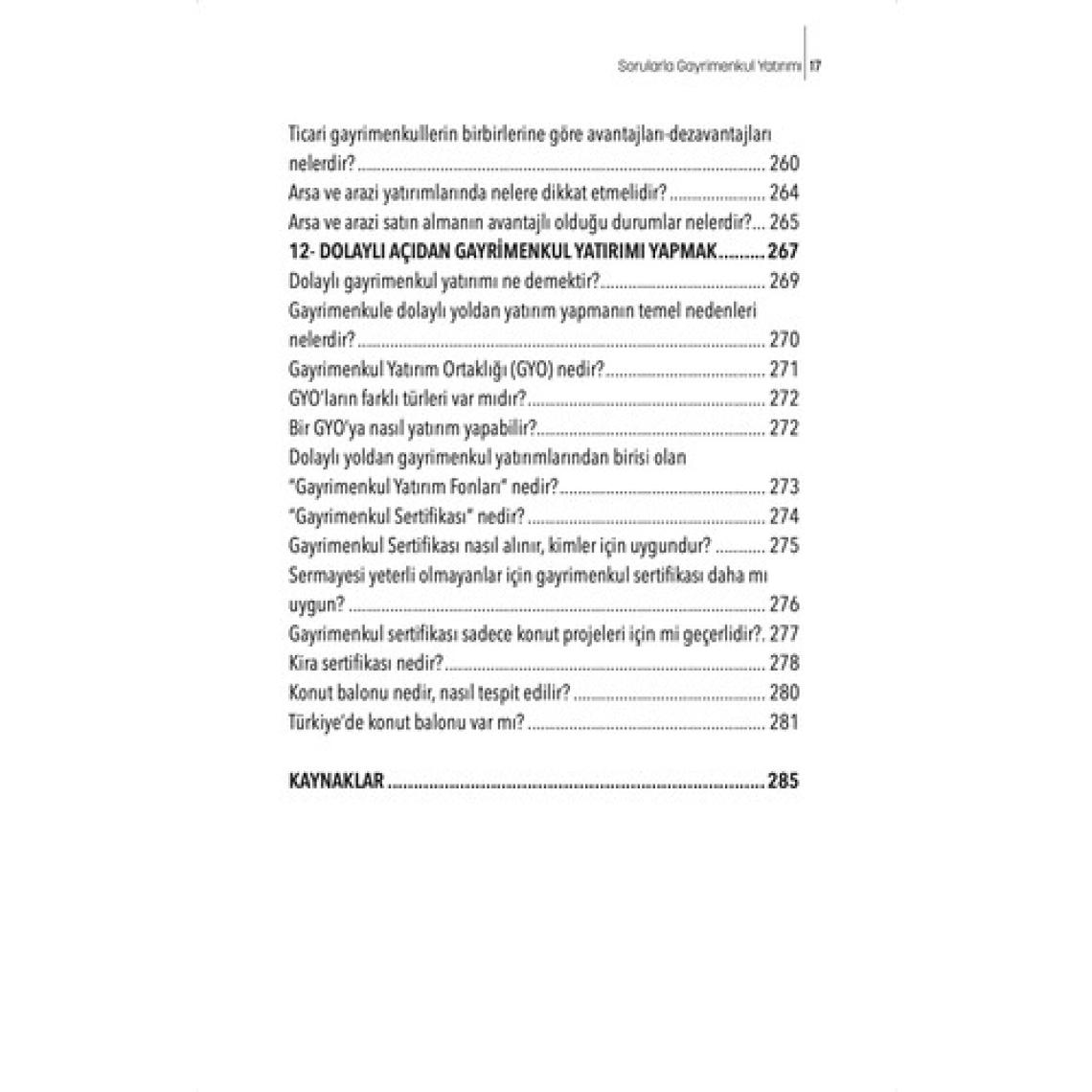 Sorularla Gayrimenkul Yatırımı
