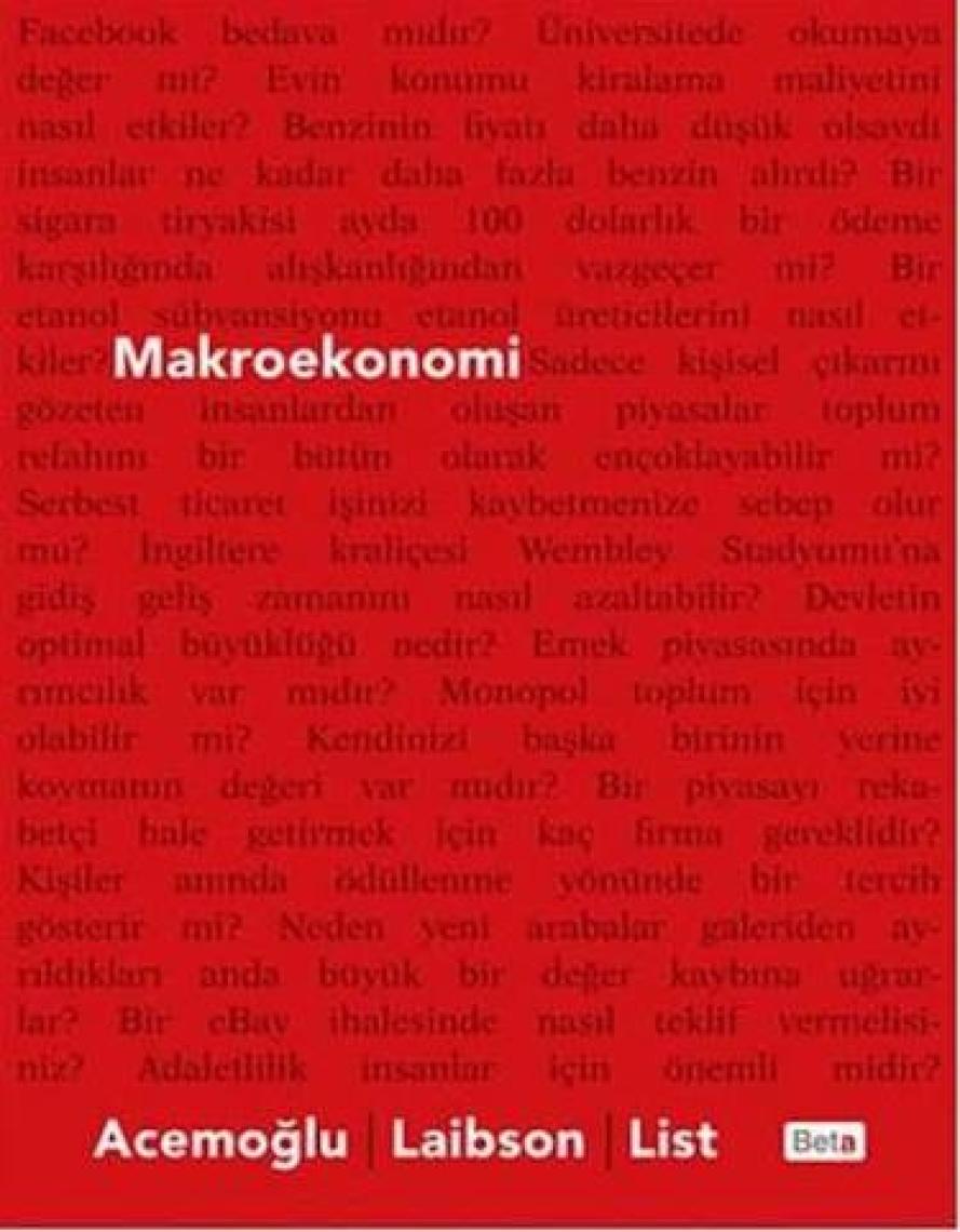 Makroekonomi - Daron Acemoğlu