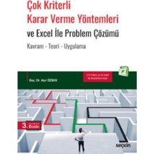 Çok Kriterli Karar Verme Yöntemleri ve Excel Ile Problem Çözümü - Aşır Özbek