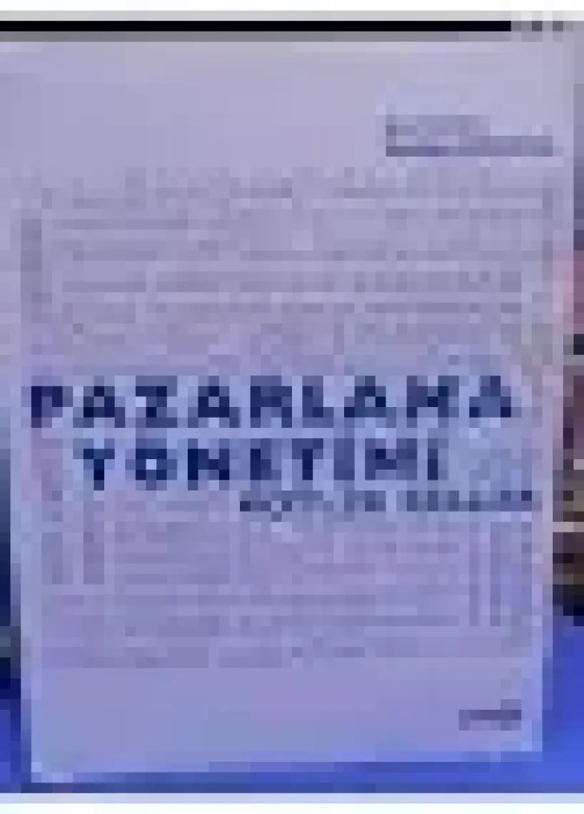 Pazarlama Yönetimi - Philip Kotler
