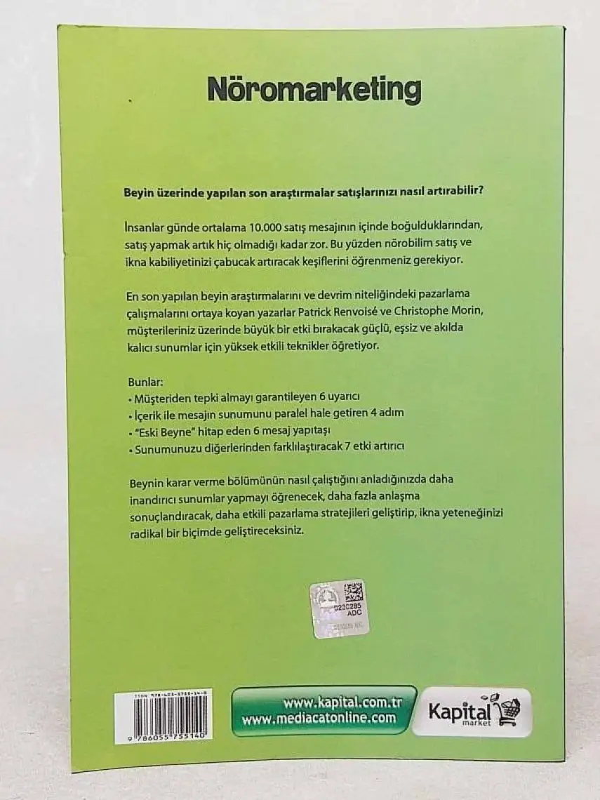 Nöromarketing - Patrick Renvoise
