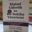 Kişisel Liderlik Ve Bir Dakika Yöneticisi (Çok Boyutlu Liderlik İle Kişisel Etkinliği Artırmak)-Laurence Hawkins