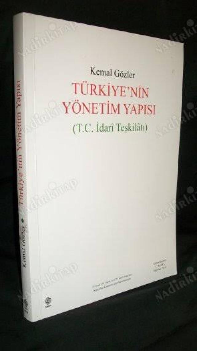 Türkiye'Nin Yönetim Yapısı - Kemal Gözler