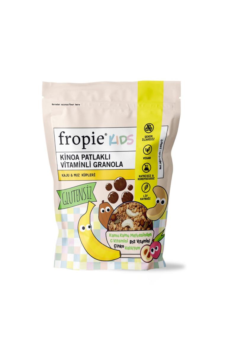 Kids Granola - Kaju & Muz Küpleri 240gr