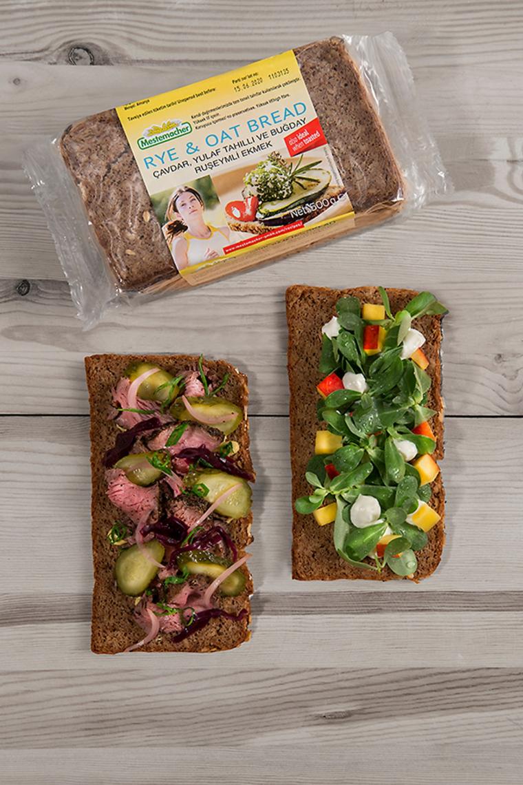 Tam Tahıllı Ekmek Paketi (Yulaf-Çavdar & Ruşeymli, Üç Hububatlı, Ayçekirdekli Çavdarlı)