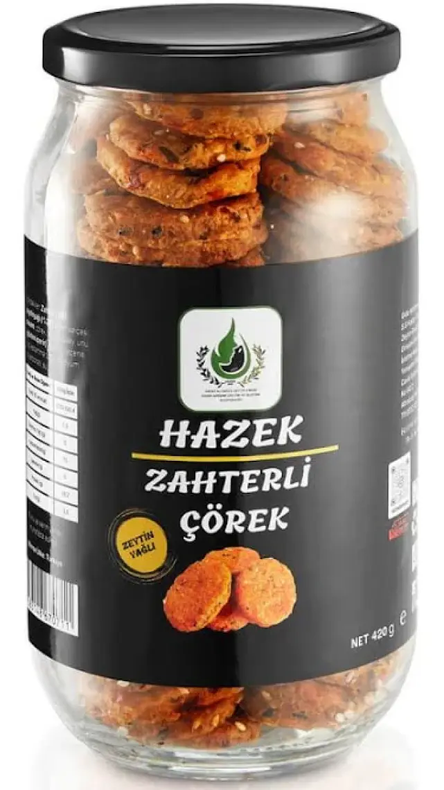 Hazek Kadın Kooperatifi Zeytinyağlı Zahterli Çörek