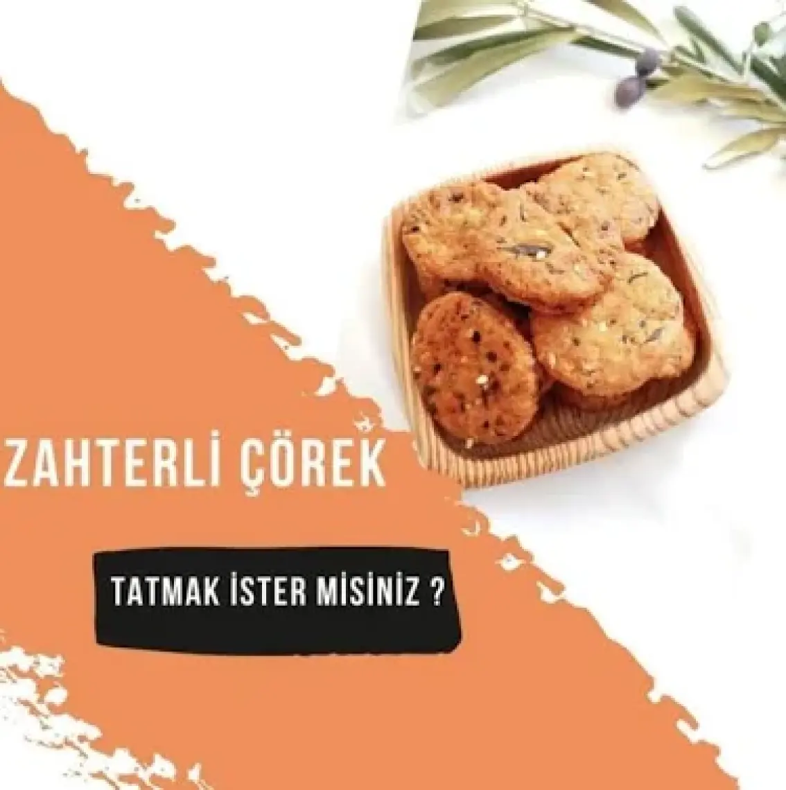 Hazek Kadın Kooperatifi Zeytinyağlı Zahterli Çörek