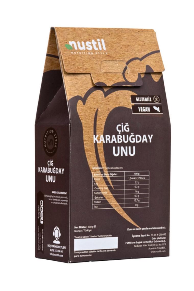 Glutensiz Çiğ Karabuğday Unu 300g
