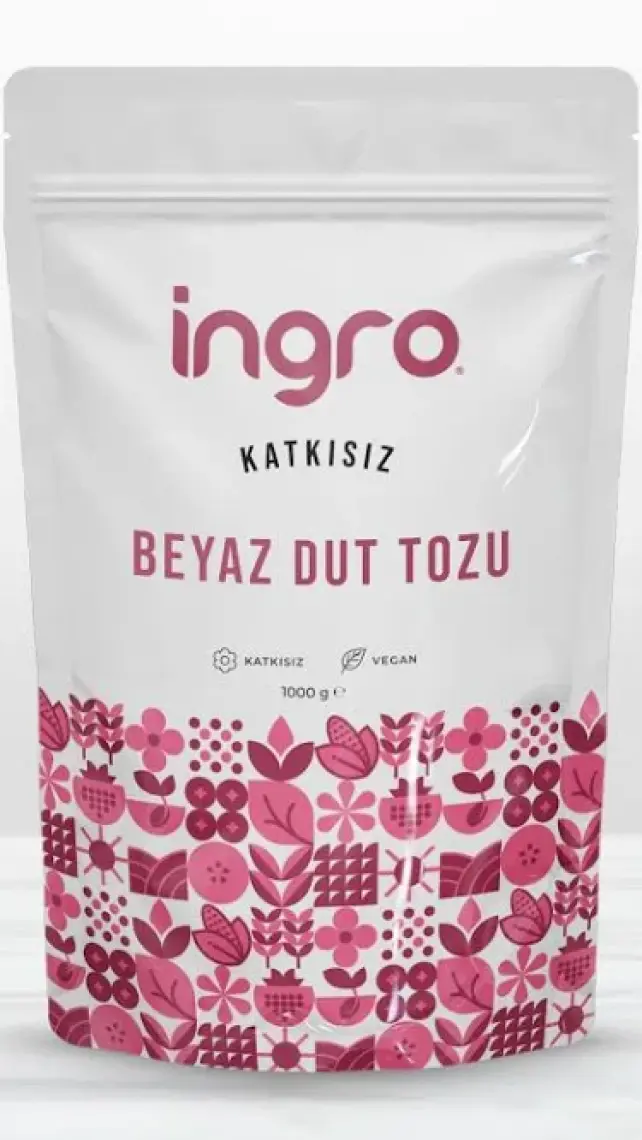 Glutensiz Beyaz Dut Tozu 1000 G