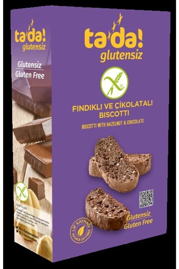 Glutensiz Çikolatalı Fındıklı Biscotti 110g