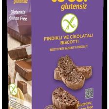 Glutensiz Çikolatalı Fındıklı Biscotti 110g