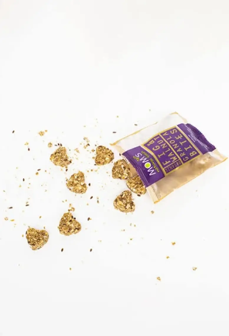 Moms Organic Fig & Walnut Granola Bites ( Vegan - Gluten Içermez) 38 G