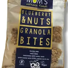 Moms Natural Foods Glutensiz Yaban Mersini & Yemiş Granola Bites
