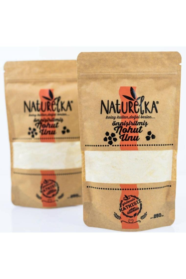 Glutensiz Ön Pişirilmiş Nohut Unu 250 gr