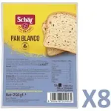 Schar Pan Blanco Glutensiz Beyaz Ekmek 250 Gr. (8 Adet)
