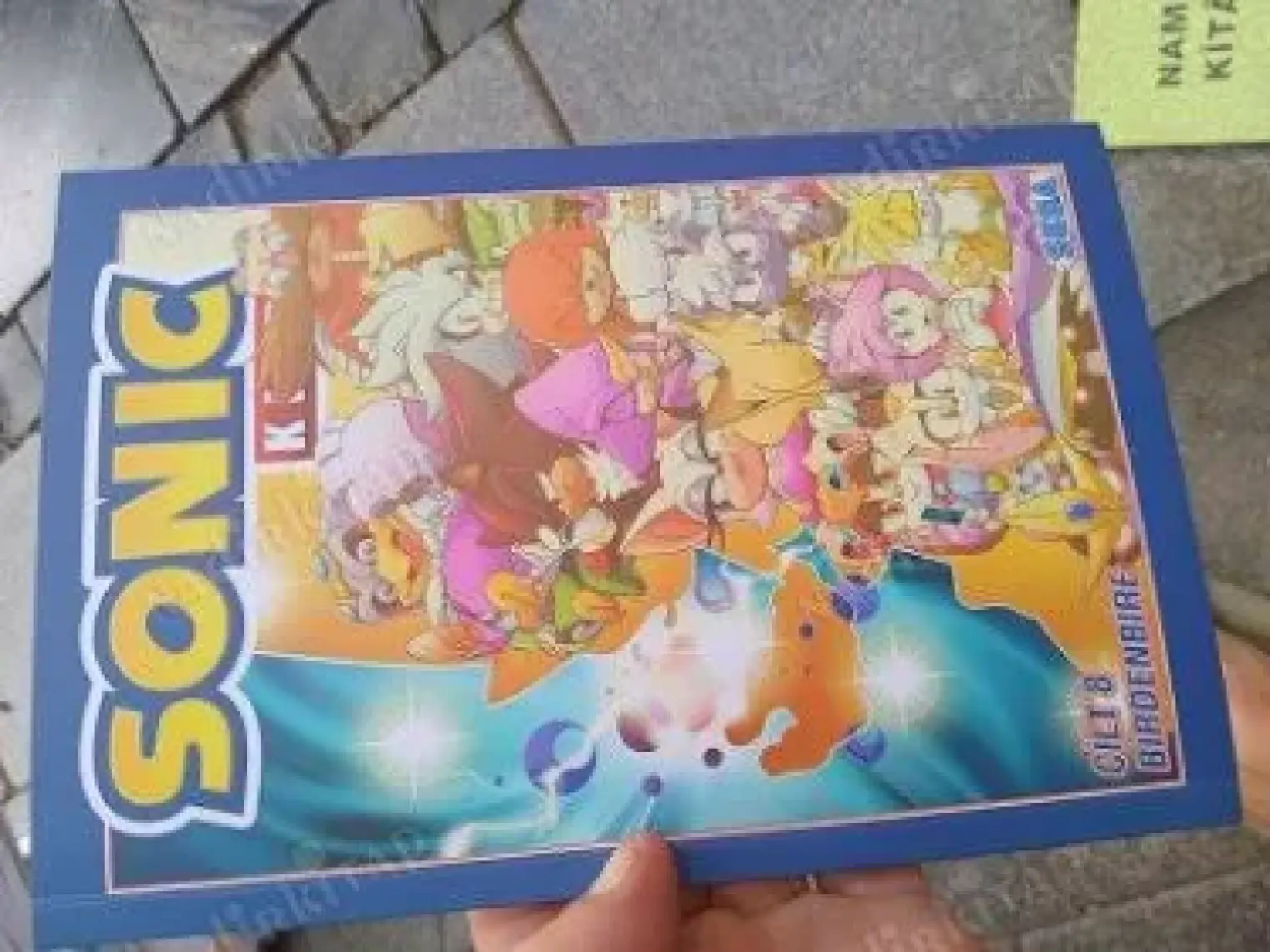 Presstij - Kirpi Sonic Cilt 8: Birdenbire