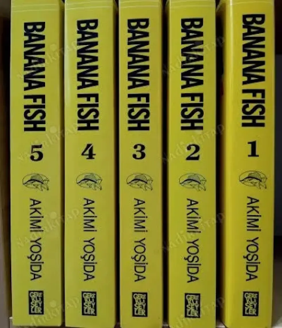 Gerekli Şeyler Yayıncılık Banana Fish 1. Cilt Manga – Akimi Yoshida, Türkçe, Ciltsiz, Normal Boy, 376 sf.