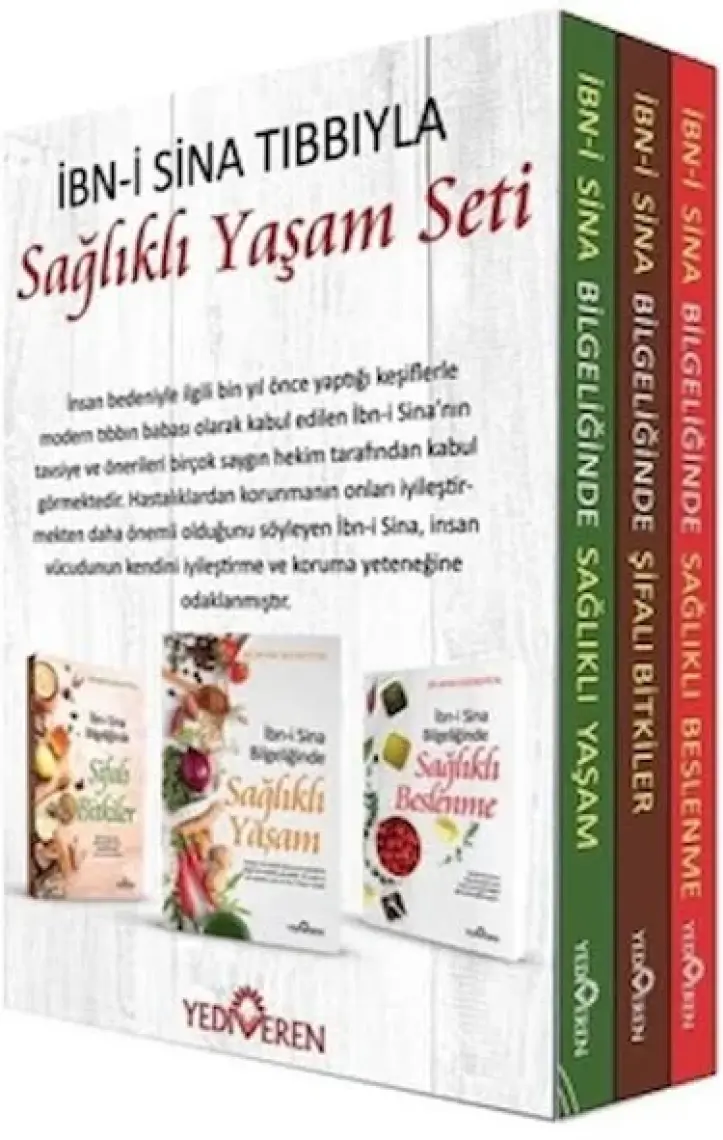 İbn-i Sina Tıbbıyla Sağlıklı Yaşam Seti (3 Kitap Takım) - Delmira Weinstein
