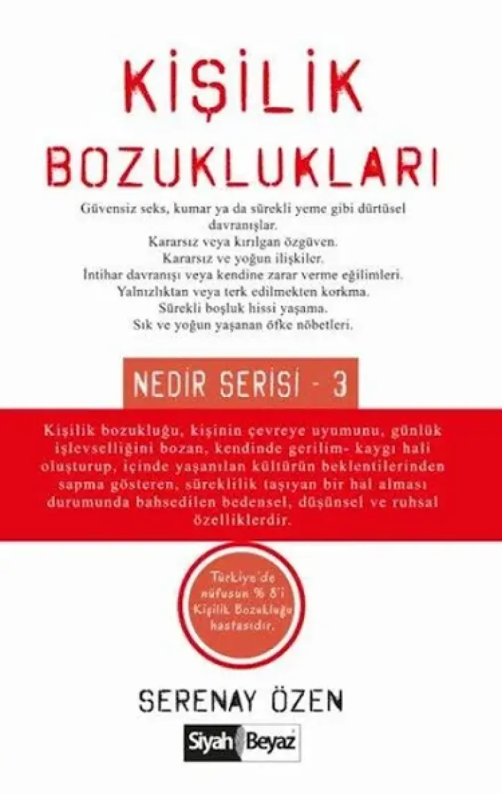 Kişilik Bozuklukları - Serenay Özen