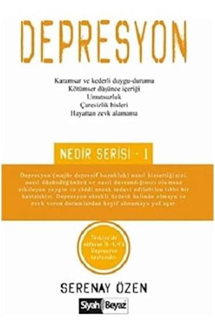 Siyah Beyaz Yayınları Depresyon - Serenay Özen