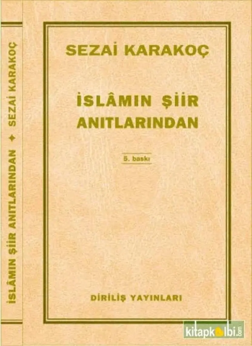 İslamın Şiir Anıtlarından