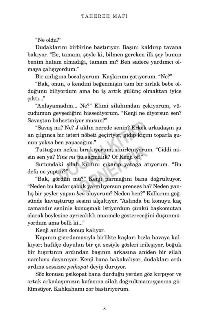 İnan Bana Bana Dokunma - 4 - Tahereh Mafi
