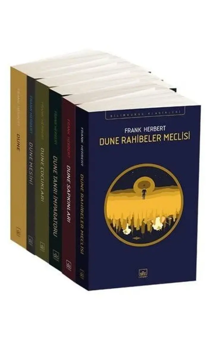 Dune:Dune Tanrı İmparatoru -Dune Sapkınları - Rahibeler Meclisi - 6 Kitap Takım - Frank Herbert