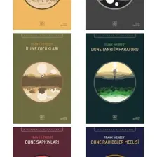Dune:Dune Tanrı İmparatoru -Dune Sapkınları - Rahibeler Meclisi - 6 Kitap Takım - Frank Herbert