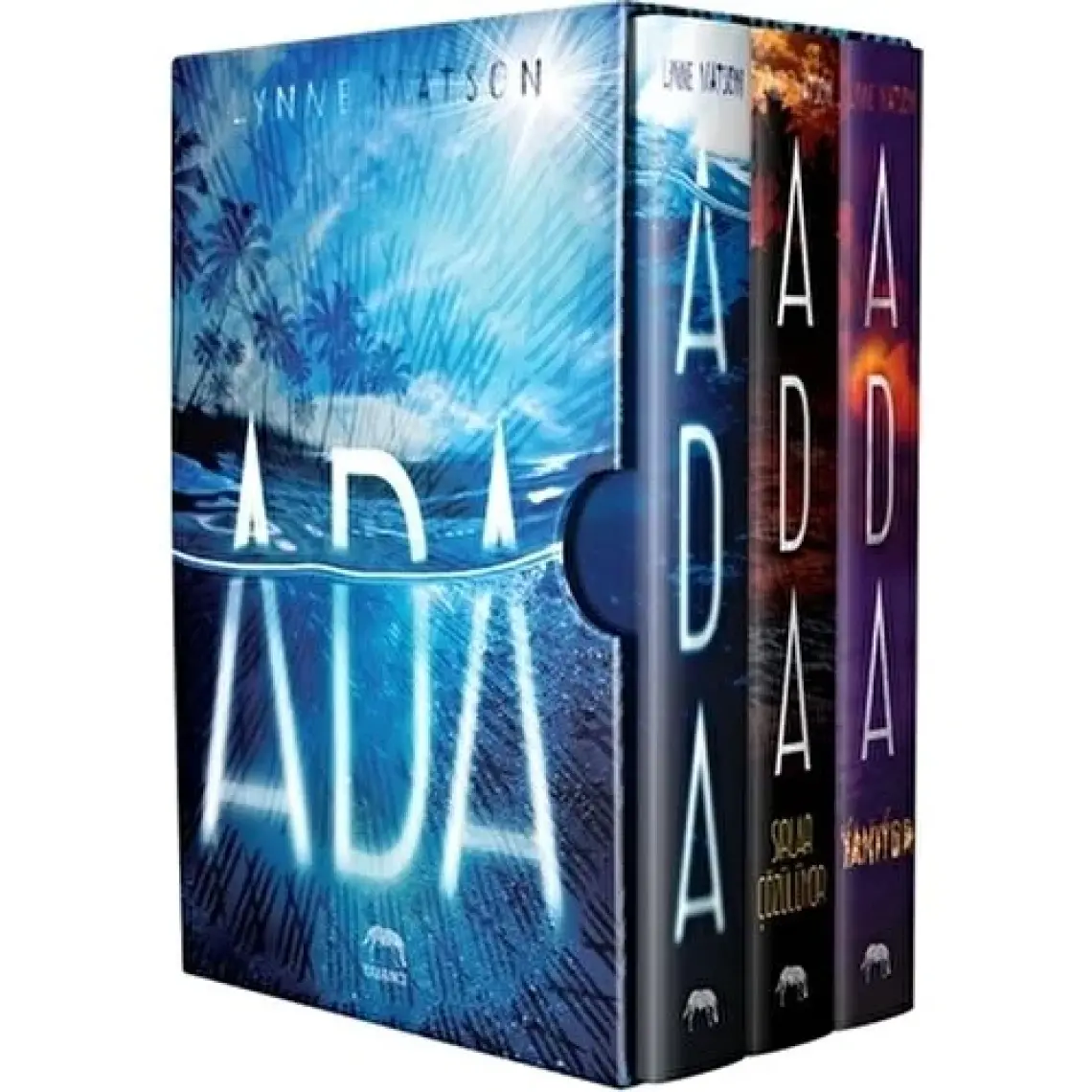 Ada Serisi Kutulu Set (3 Kitap Takım) Ciltli - Lynne Matson