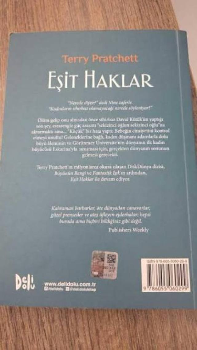 Terry Pratchett: Eşit Haklar-Terry Pratchett