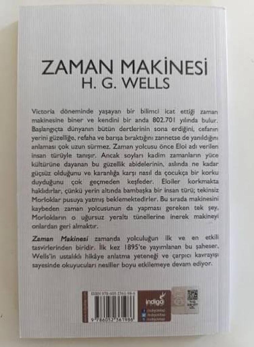 Zaman Makinesi - H. G. Wells